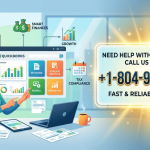 『 +1-804-985-1002 』 How do QuickBooks help small businesses make better financial decisions?